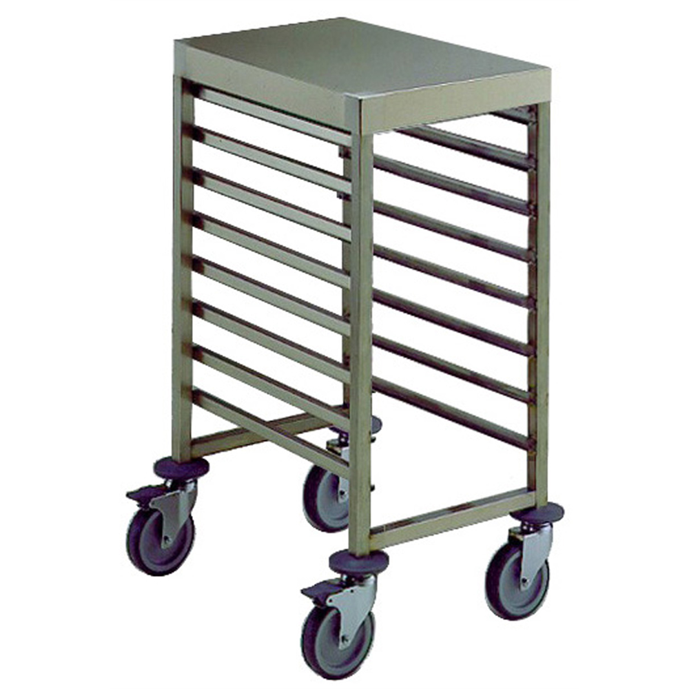 Service Trolleys Gn Container Trolley With Worktop