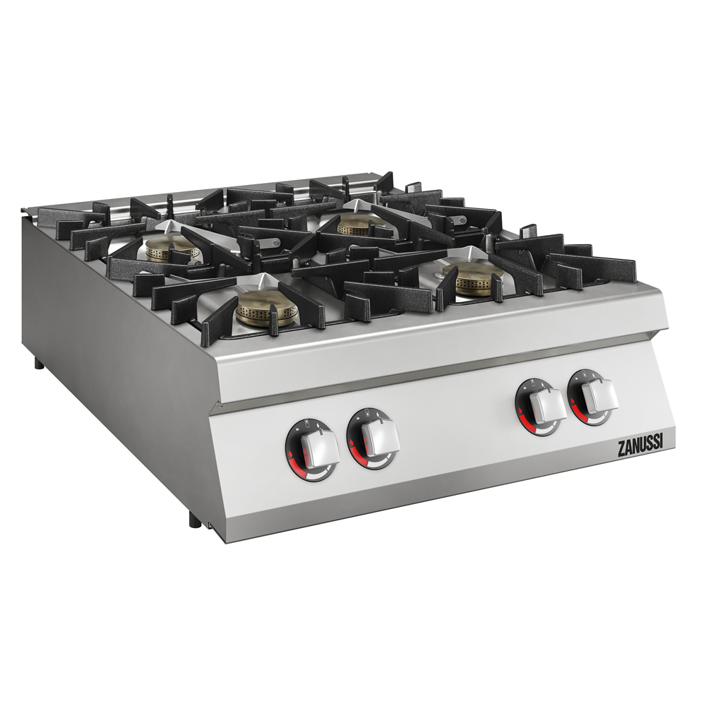 Gamma Cottura Modulare Cucina A Gas Top 4 Fuochi EVOflame 4x10kw