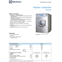 W5600x Electrolux Professional