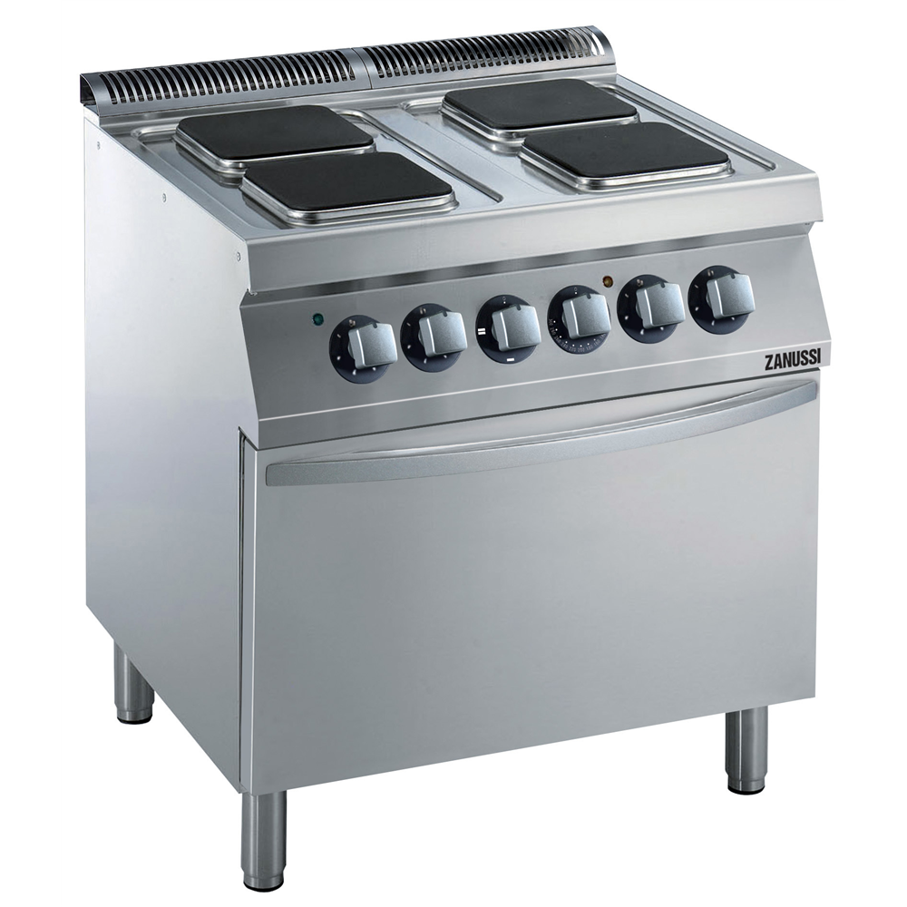 Gamma cottura modulare EVO700 Cucina elettrica top 4 piastre quadre su  forno elettrico (372018)