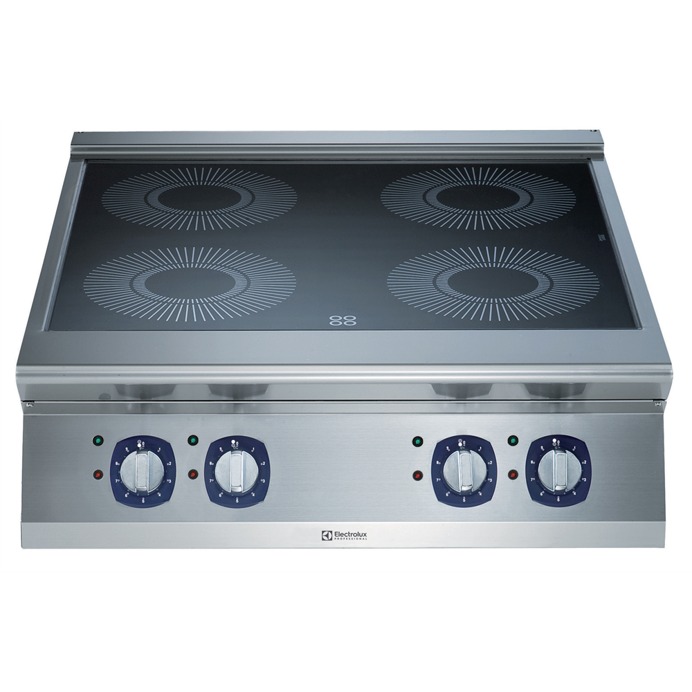 Modulaire 900XP Fornuis, inductie zones 5 kW, 230V-3F (391169) | Electrolux Professional Nederland
