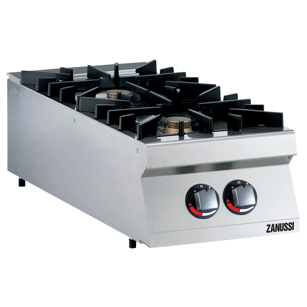 Gamma cottura modulare EVO900 Cucina a gas top, 2 fuochi, 10kW (392026)