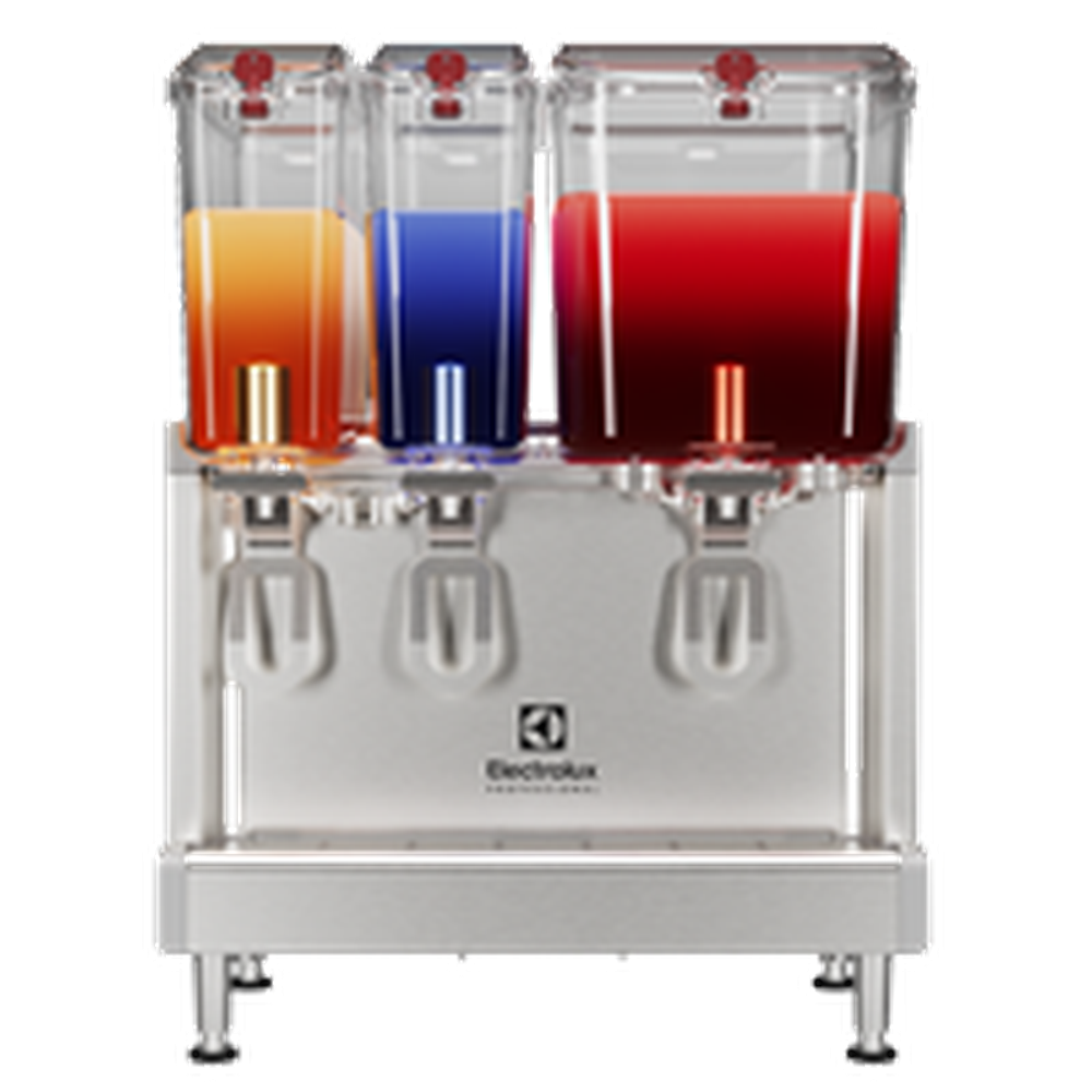 Bevande fredde Dispenser bevande fredde 2x9 l+1x18 l, agitatore e chiusura  coperchio (CCCRL1)