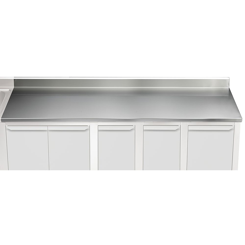 Modular Preparation 3000 mm Work Top with Upstand (121168) | Electrolux ...