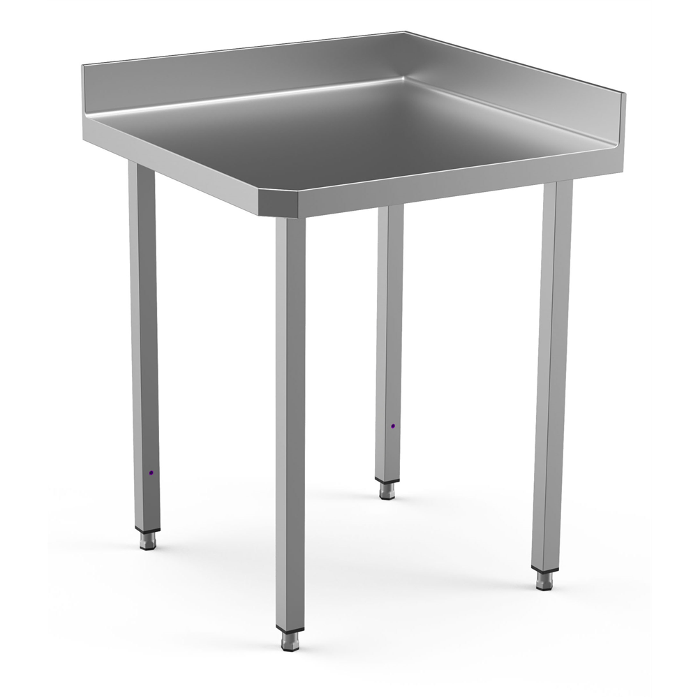 Stainless steel corner 2024 prep table