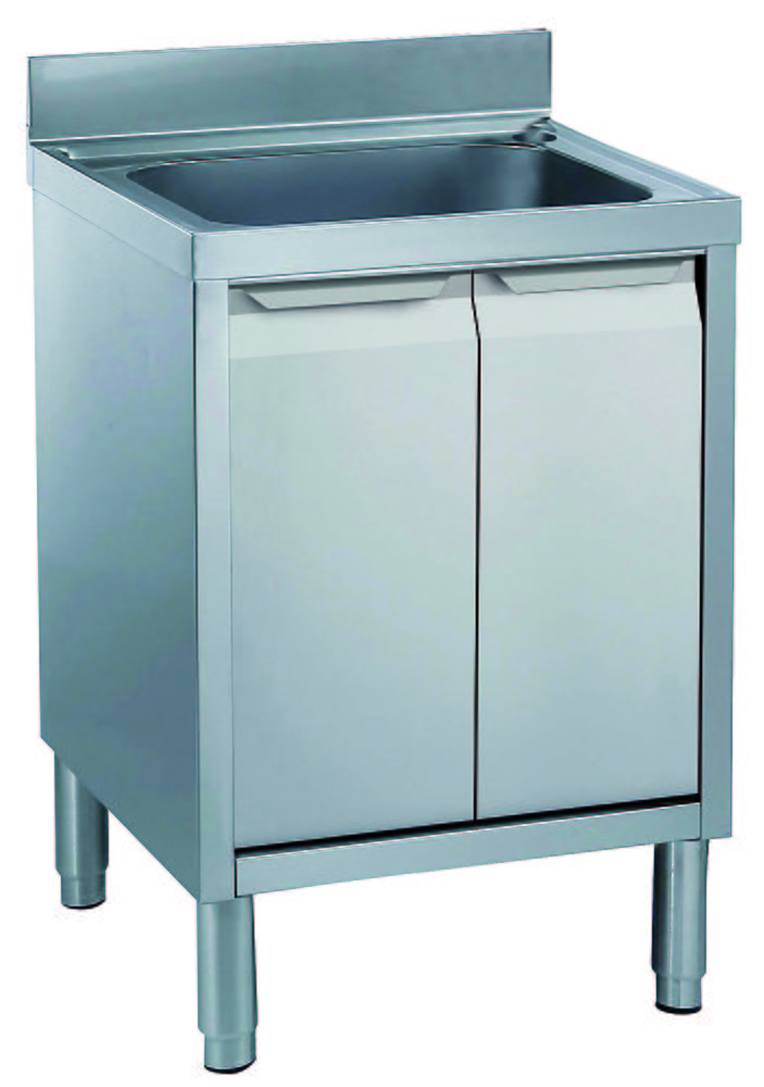 Standard Preparation 700 mm Cupboard Sink with 1 Bowl & 1 Door (132817