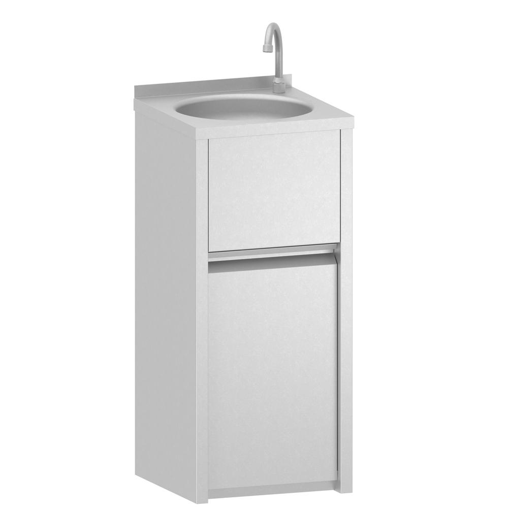 Standard Preparation Hand Wash Basin Freestanding, Kneeoperated with