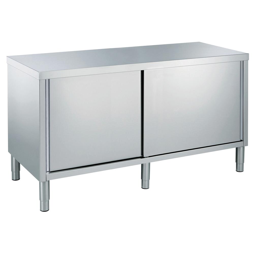 Standard Preparation 1800 mm Worktop Cupboard with Shelf and Sliding D