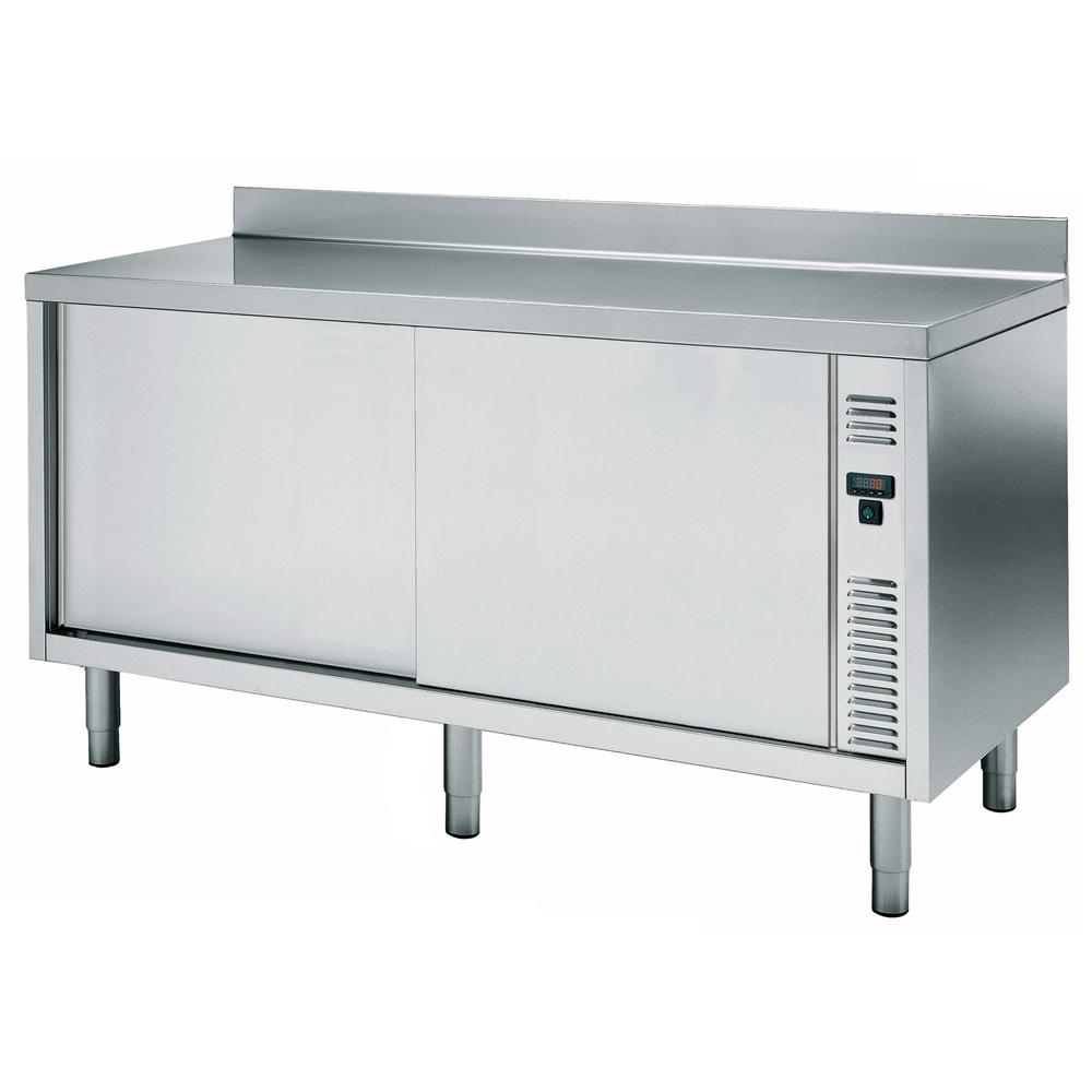 Standard Preparation 2000 mm Ventilated Hot Cupboard with Upstand,Shelf
