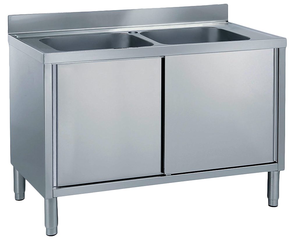 Standard Preparation 1400 mm Cupboard Sink with 2 Bowls (133251