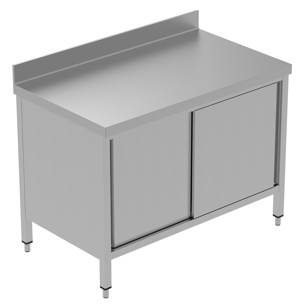 PLUS - Static Preparation 1200 mm Worktop Cupboard with Upstand (134034 ...