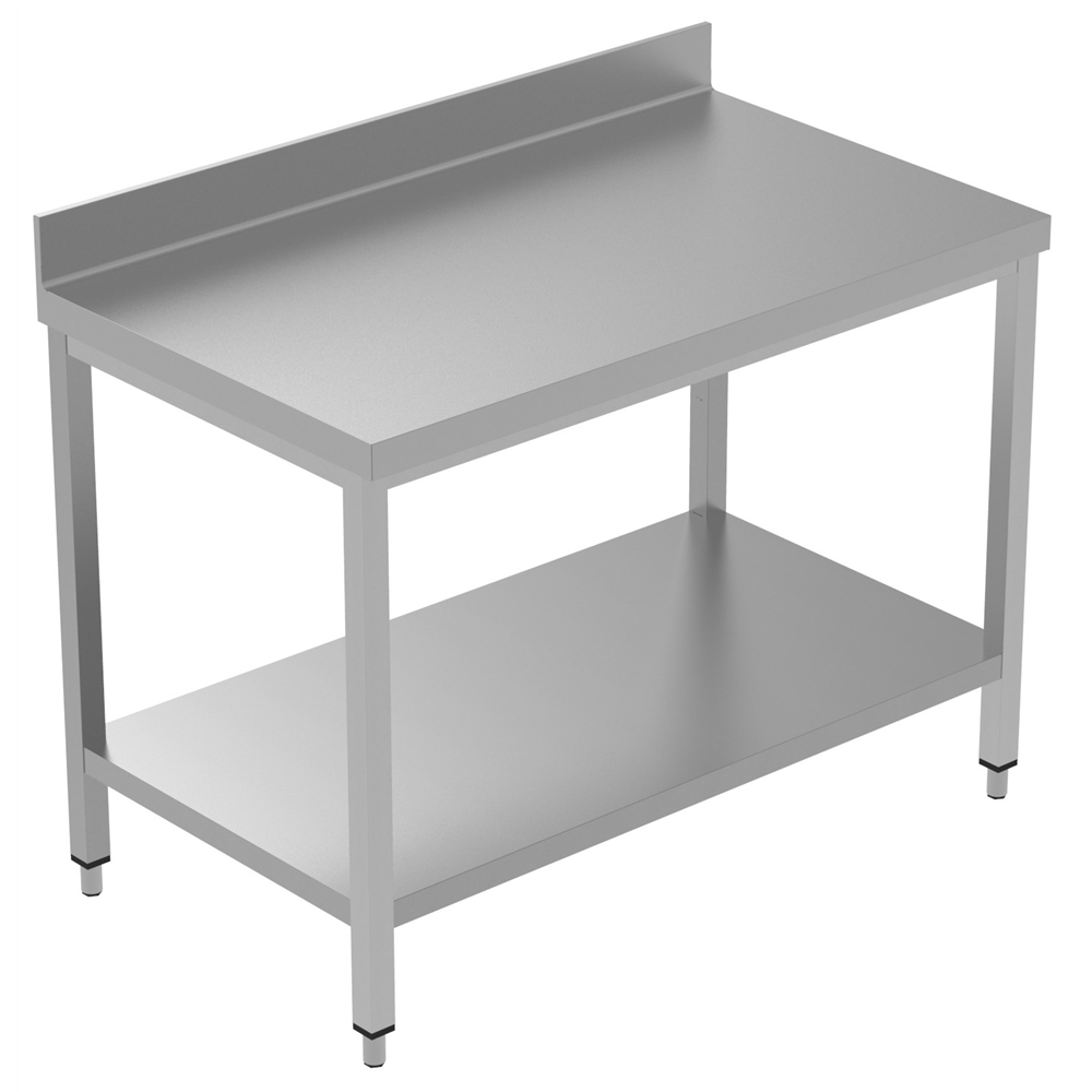 PLUS - Static Preparation 1200 mm Work Table with Upstand and with ...