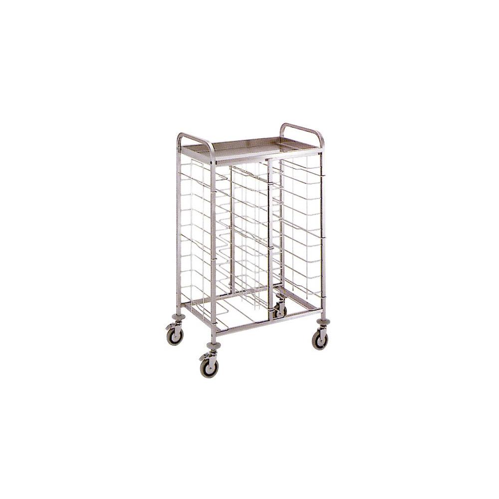 Service Trolleys 1/1 GN or EN Containers Trolley with 20 Pairs of