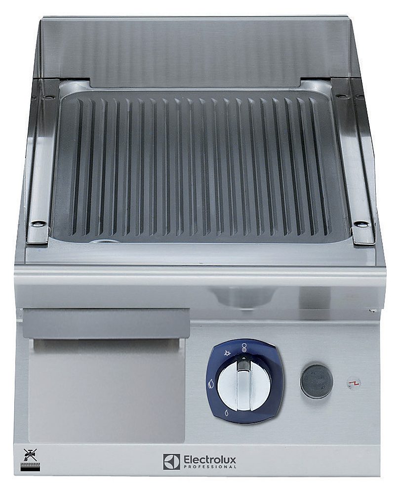 Modular Cooking Range Line 700XP 400mm Gas Fry Top, Ribbed Brushed