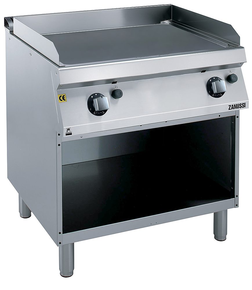 Modular Cooking Range Line EVO700 800mm Gas Fry Top, Smooth Plate