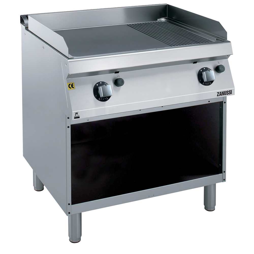 Modular Cooking Range Line EVO700 800mm Gas Fry Top, Smooth and 