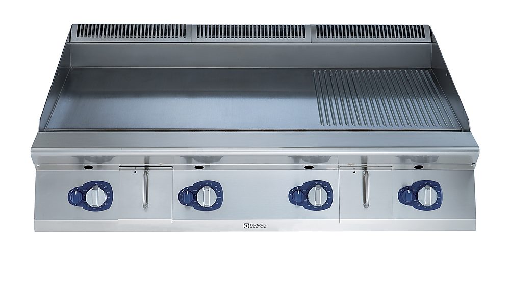 Modular Cooking Range Line 900XP 1200mm Gas Fry Top HP, Smooth and