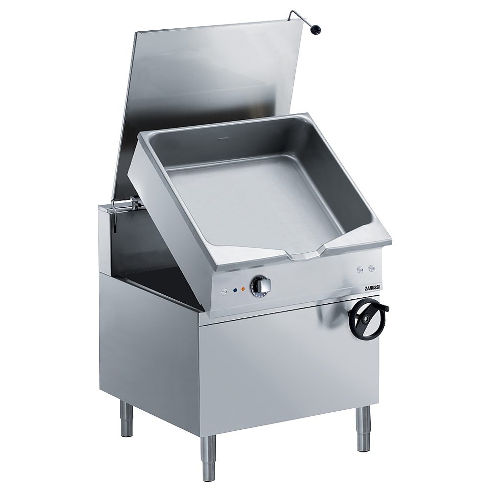 Modular Cooking Range Line EVO900 Gas Bratt Pan 80lt with Duomat