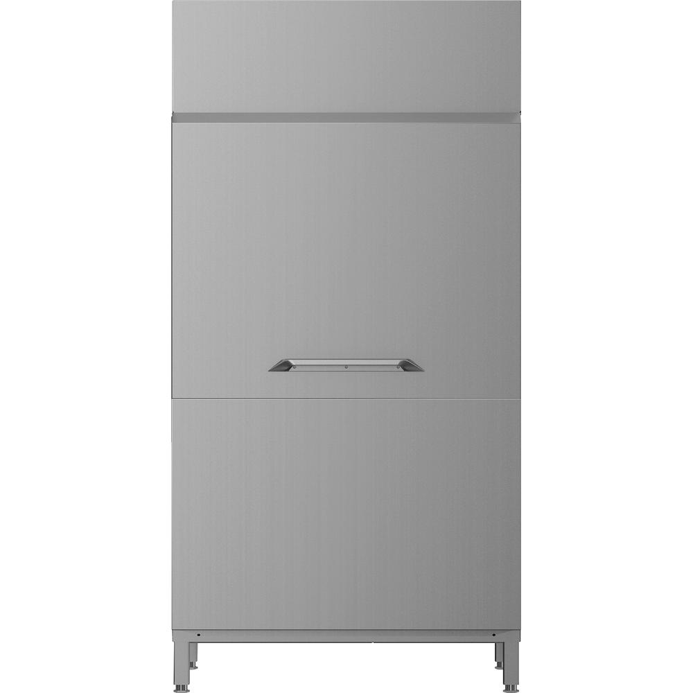 Warewashing Large prewash zone for dual rinse rack type dishwasher