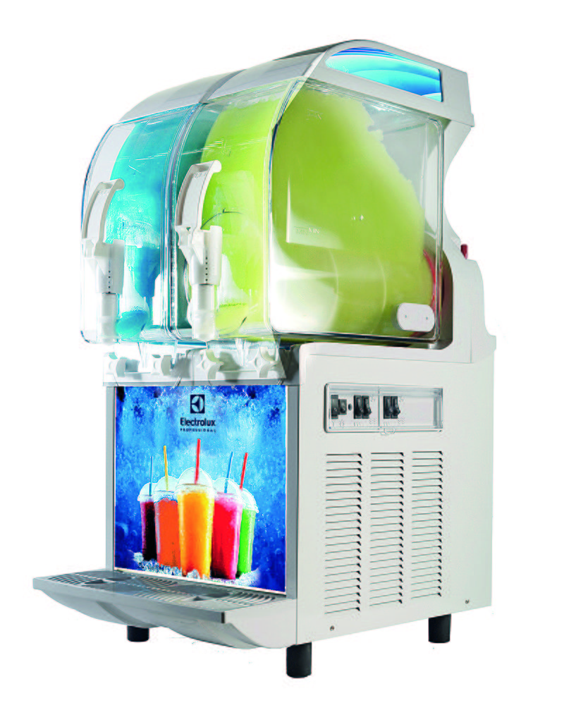 Frozen Frozen granita dispenser with 2 bowls, mechanical control