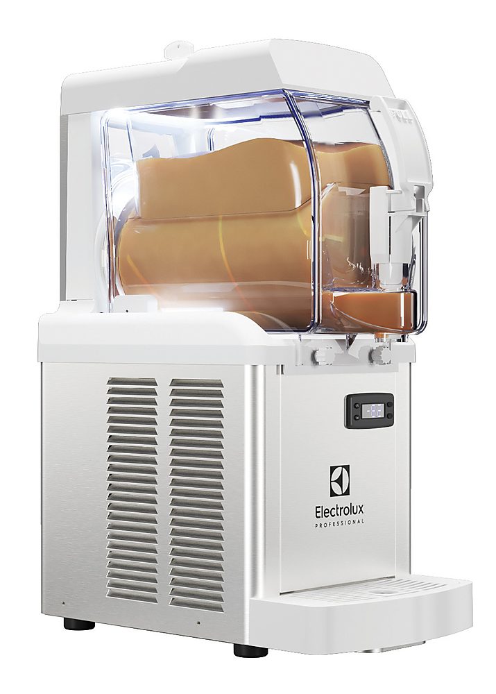 Frozen Frozen granita and cream dispenser with 1 insulated bowl, led