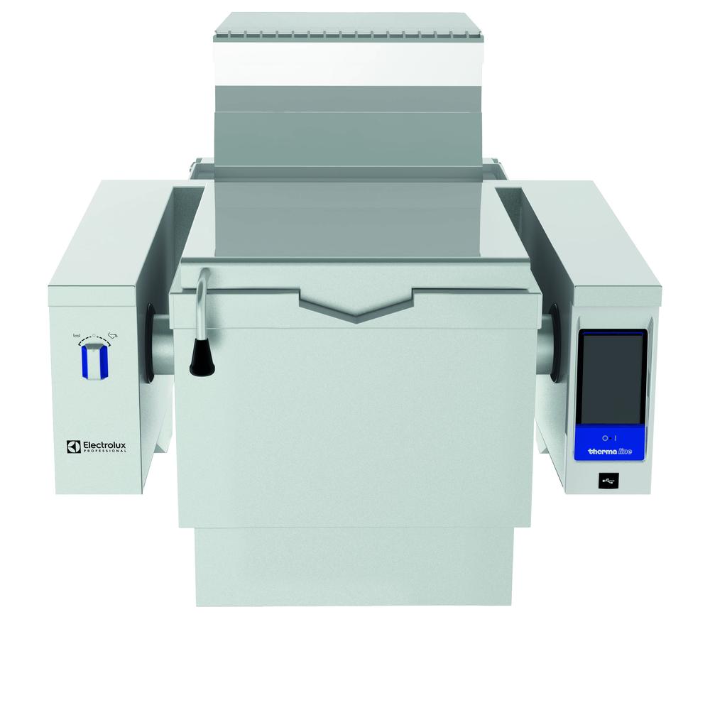 High Productivity Cooking Gas Tilting Braising Pan, 60lt, Wall mounted