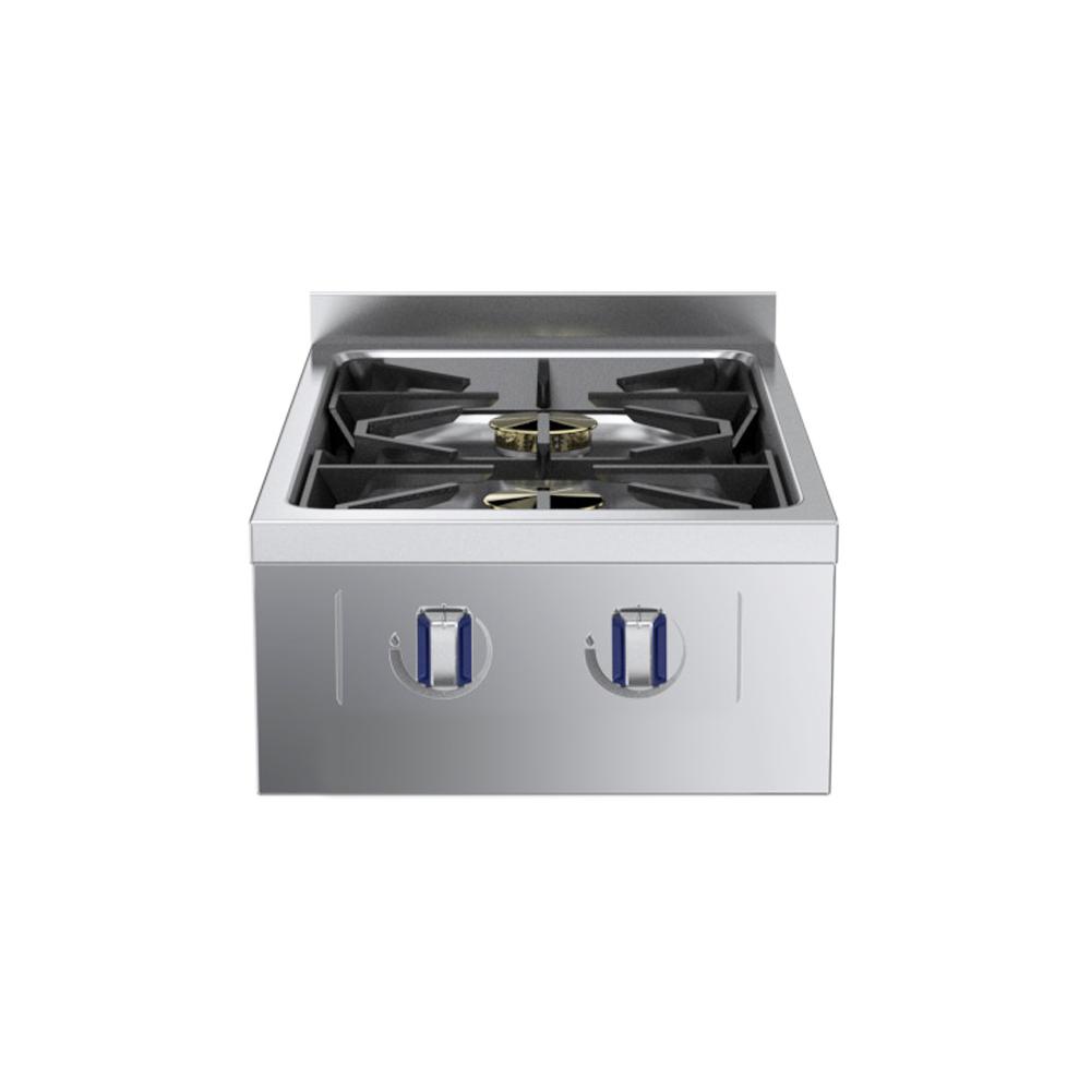 Modular Cooking Range Line thermaline 85 2Burner Gas Top, 1 Side, Backsplash (588523