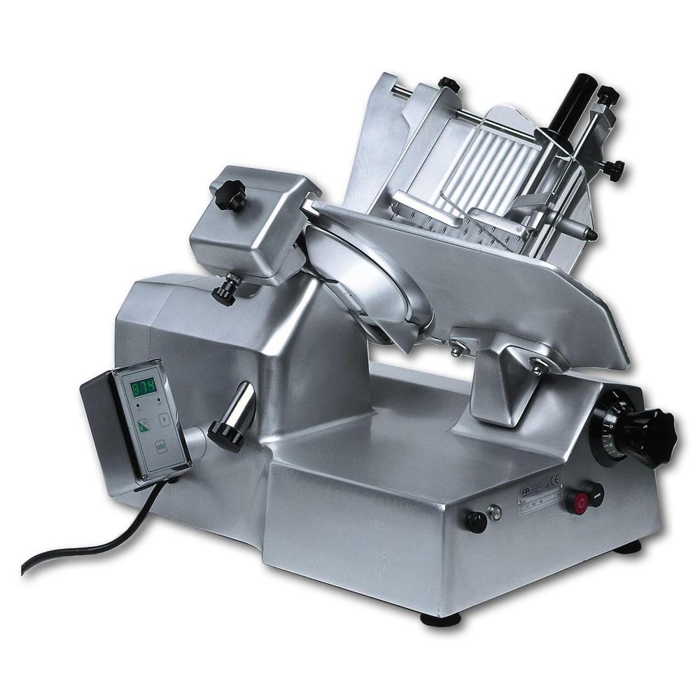 Food slicers 300 mm Gravity Slicer, gear transmission, semiautomatic