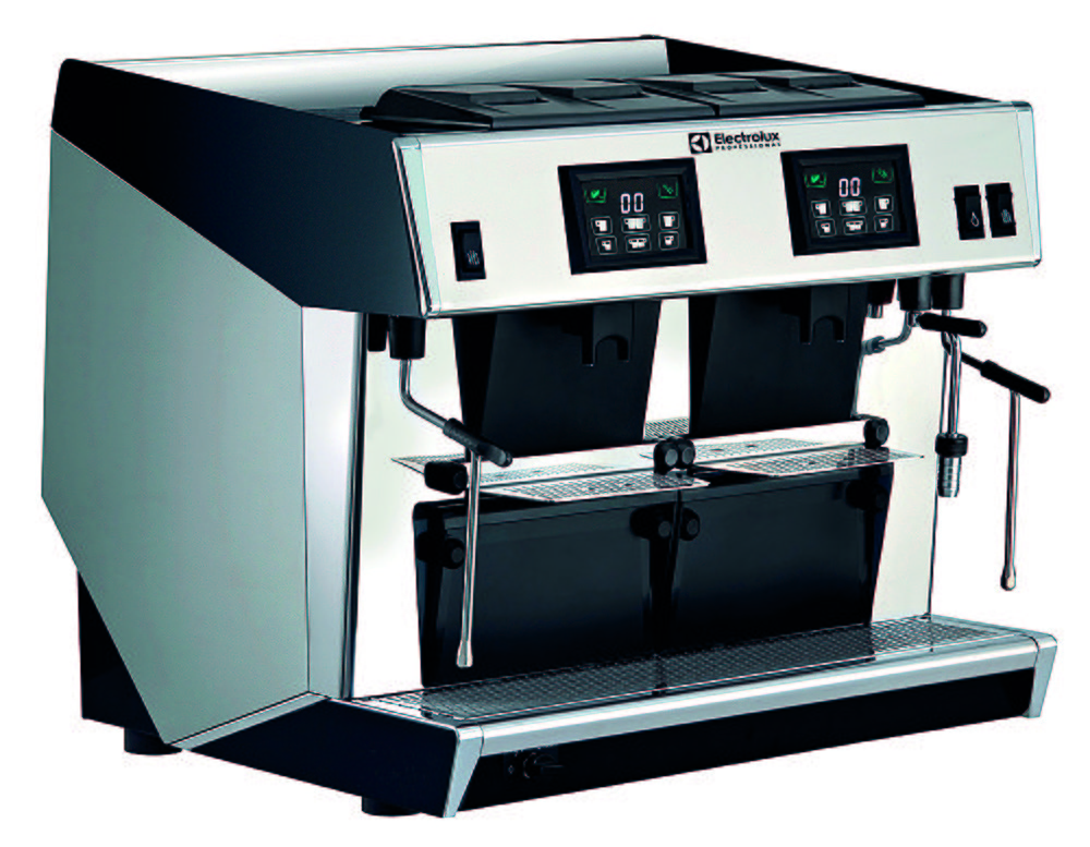 Coffee System Pony Professional espresso coffee POD machine, 2 groups for 4 pods/cups (602533