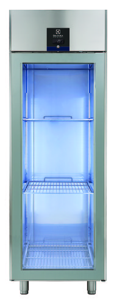 ecostore 1 Glass Door Digital Freezer, 670lt (20/15) R290 (725383) Electrolux Professional