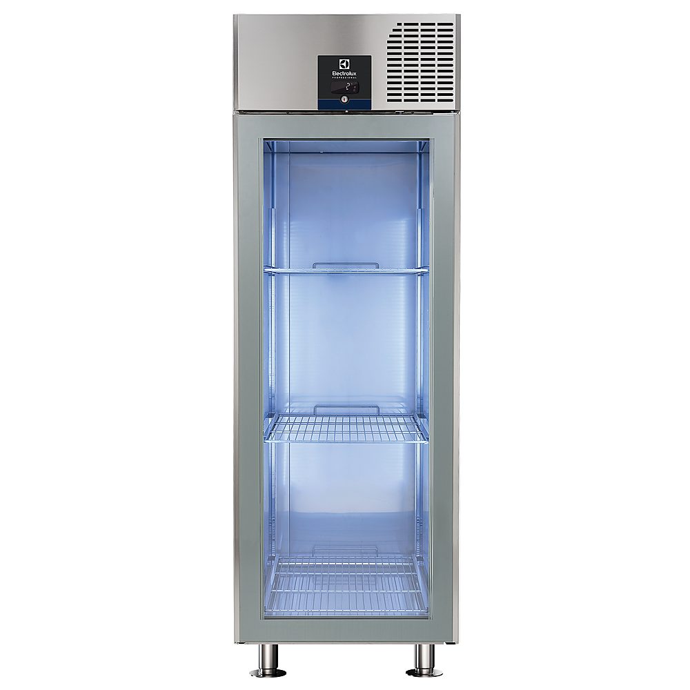 ecostore 1 Glass Door Digital Refrigerator, 670lt (+2/+10), AISI