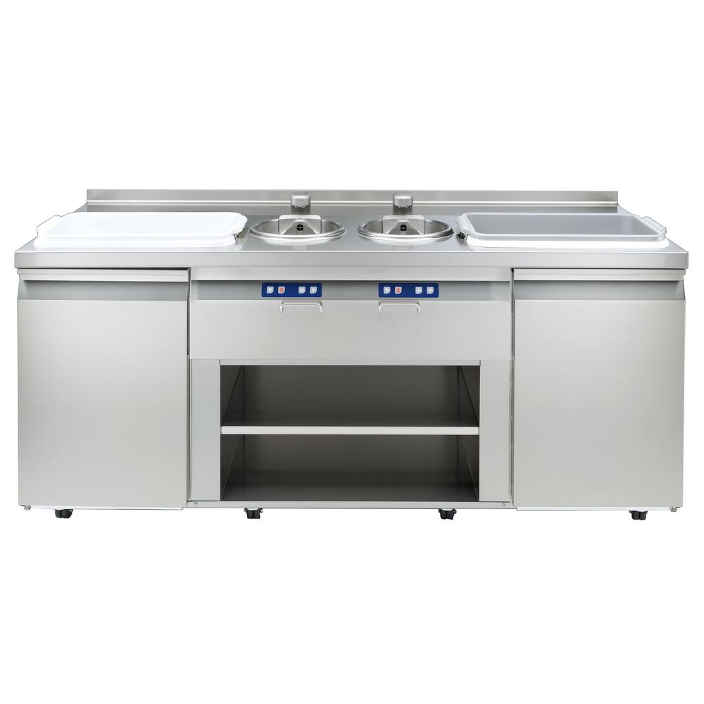 Breading Station SmartSift DUO Breading station, 2 modules with neutral