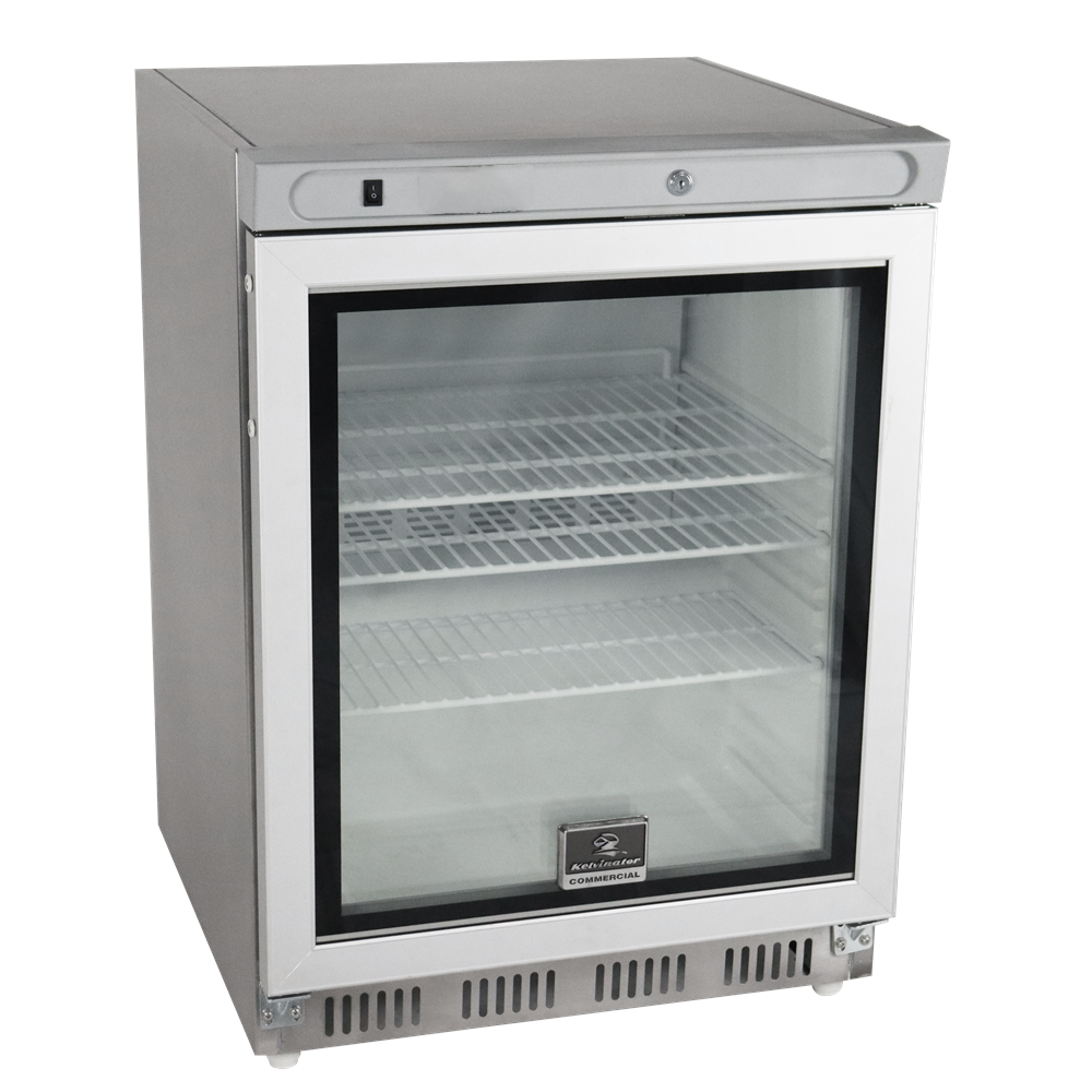 Refrigeration Equipment 1Glass Door ADA Height Under Counter