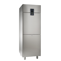 NPT Active<br>Freezer digitale 670 lt, 2 mezze porte, -15-22°C, AISI 304, gas R290