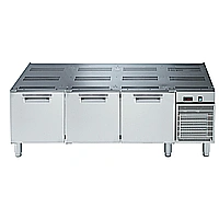 Gamma cottura modulare<br>Base refrigerata con 3 porte, -2+10°C, da 1600 mm, gas R290