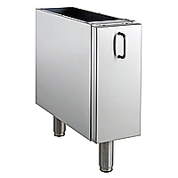 Gamma cottura modulare<br>700XP Base neutra 1/4 di modulo con casetto porta bottiglie
