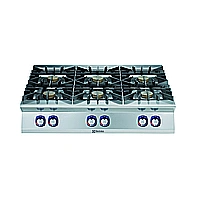 Gamma cottura modulare<br>900XP Cucina a gas top 6 fuochi - 7.5KW