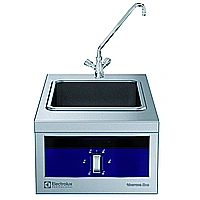 Gamma cottura modulare<br>thermaline 80 - Bagnomaria elettrico top, rubinetto posteriore, GN 1/1, 1 lato operatore