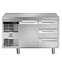 Digital kylbänk<br>Kylbänk. Ecostore HP 1 dörr o 3 x 1/3 draglådor. -2+10°C