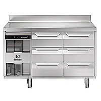 Digital kylbänk<br>Kylbänk, Ecostore HP 6x1/3 lådor. Endast ram. Med hög bakkant