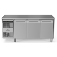ecostore HP Premium<br>Tavolo refrigerato 440 litri, 3 porte, -2°+10°C, con schienale