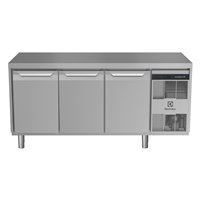 ecostore HP Premium<br>Tavolo refrigerato 440lt, 3 porte, -2+10°C,  unità refrigerante a dx