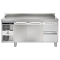 Digital kylbänk<br>Kylbänk. Ecostore HP 2 dörrar o 2 x 1/2 draglådor. -2+10°C