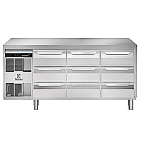 Digital kylbänk<br>Kylbänk, Ecostore HP 9x½ lådor. Endast ram