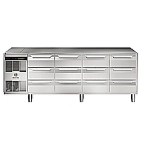 Digital kylbänk<br>Kylbänk, Ecostore HP 12x½ lådor. Endast ram. Utan topp