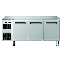 Digital kylbänk<br>Kylbänk. Ecostore HP 3 dörrar. -2+10°C. Inbyggd kompressor. 440L. Utan toppskiva. R290