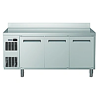 Digital kylbänk<br>Kylbänk. Ecostore HP 3 dörrar. -2+10°C. Inbyggd kompressor. 440L. Med hög bakkant. R290