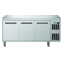 Digital kylbänk<br>Kylbänk. Ecostore HP 3 dörrar. -2+10°C. Inbyggd kompressor. 440L. Kylenhet till höger. R290