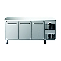 Digital frysbänk<br>Frysbänk. Ecostore HP 3 dörrar. -22-15°C. Inbyggd kompressor. 440L. Kylenhet ill höger. R290