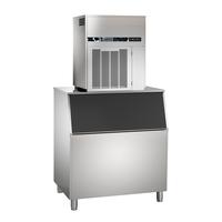 Produttori di ghiaccio<br>Produttore di ghiaccio granulare, 655 kg/24 h, modulare, raffreddamento ad aria, con contenitore da 340 kg